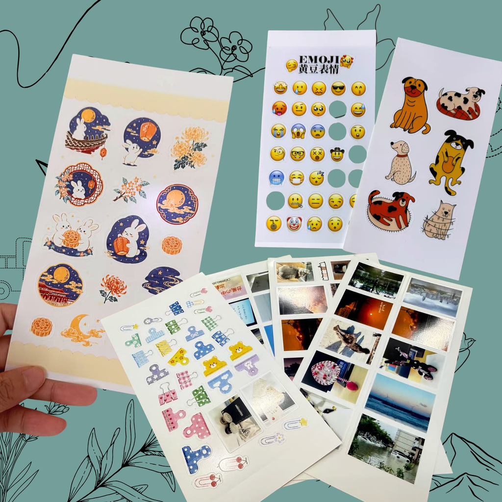 Custom Sticker Sheet (10cm x 19.5cm)