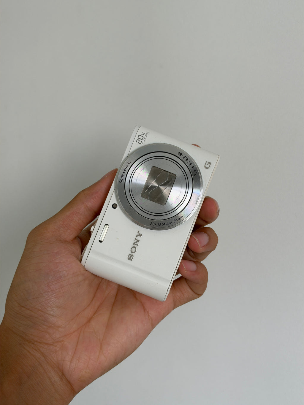 Sony Cyber-shot DSC-WX350 | Pure White ✨ | 18.2MP 20x Optical Zoom Digital Camera