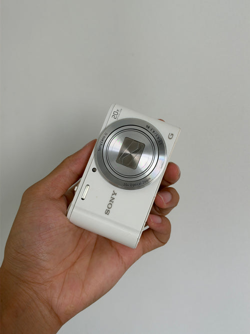 Sony Cyber-shot DSC-WX350 | Pure White ✨ | 18.2MP 20x Optical Zoom Digital Camera