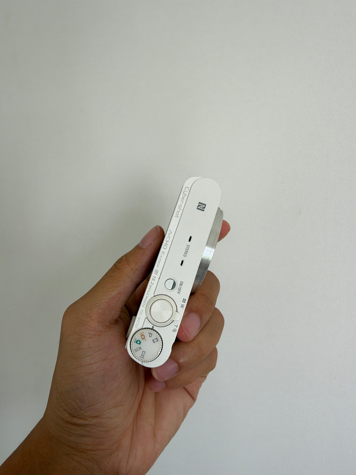 Sony Cyber-shot DSC-WX350 | Pure White ✨ | 18.2MP 20x Optical Zoom Digital Camera